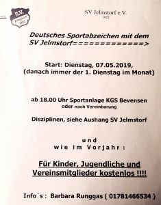 Sportabzeichen SV Jelmstorf