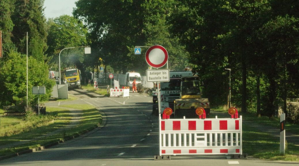 Verlängerung Der Baumaßnahme – Gemeinde Jelmstorf